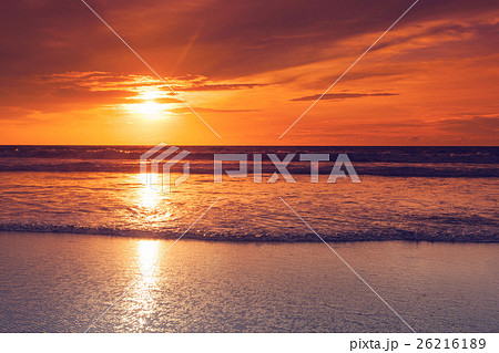 Beautiful sea sunset Beautiful sea sunset 26216189