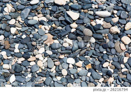 Black pebble background Black pebble background 26216794