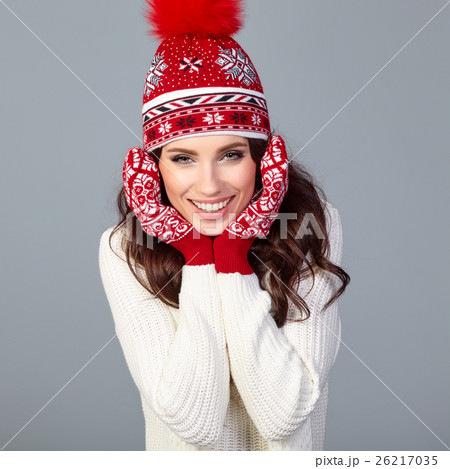 winter fashion woman 26217035