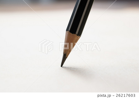 pencil draw on white paper with old paper 26217603