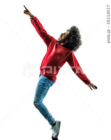 african man silhouette isolated african man silhouette isolated 26218017