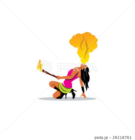 Fakir show sign. Vector Illustration. 26218761
