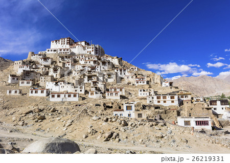 ラダック地方のティクセ・ゴンパ ラダック地方のティクセ・ゴンパ 26219331