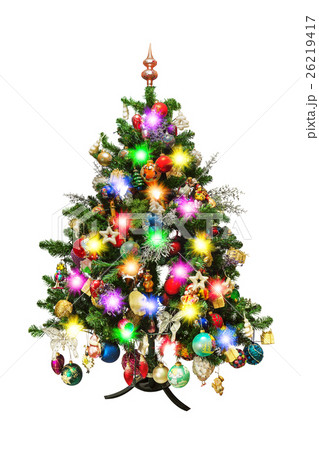 Decorated christmas tree 26219417
