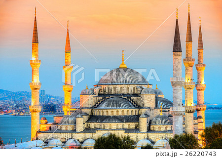 The Blue Mosque, Istanbul, Turkey. 26220743
