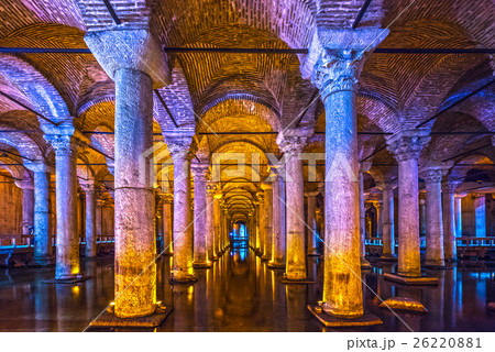 The Basilica Cistern, Istanbul, Turkey. 26220881