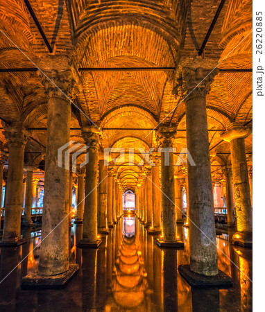 The Basilica Cistern, Istanbul, Turkey. 26220885