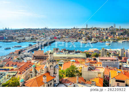 Istanbul, Sultanahmet skyline, Turkey. 26220922