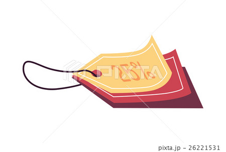 Sale Tags Vector Illustration in Flat Design Sale Tags Vector Illustration in Flat Design 26221531