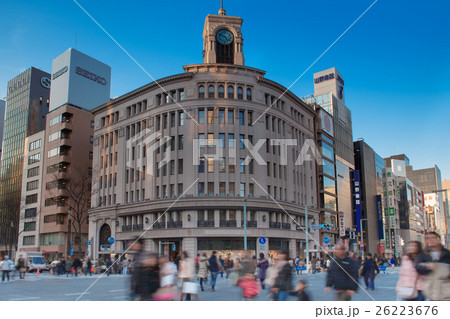 銀座歩行者天国 26223676