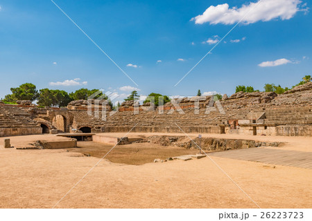 世界遺産 スペイン メリダの考古遺産群 円形闘技場 世界遺産 スペイン メリダの考古遺産群 円形闘技場 26223723