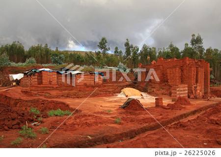 Adobe brick production in northern Peru Adobe brick production in northern Peru 26225026