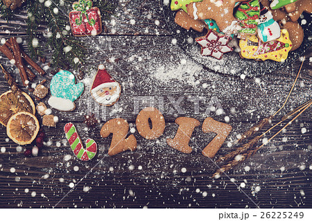 Gingerbreads for new years and christmas Gingerbreads for new years and christmas 26225249