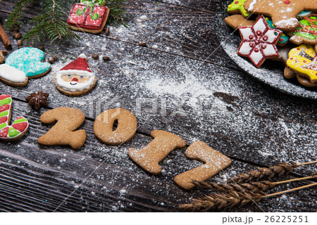 Gingerbreads for new years and christmas Gingerbreads for new years and christmas 26225251