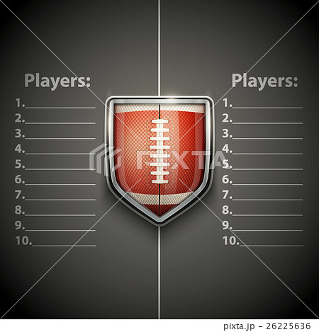 Premium Template of US Football 26225636