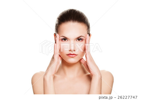 Spa Woman Isolated on White Background 26227747