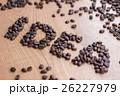 Idea sign drawn by brown roasted beans  of coffee 26227979