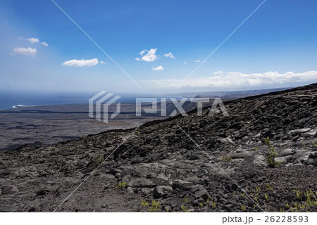 溶岩原 - ハワイ火山国立公園 - 溶岩原 - ハワイ火山国立公園 - 26228593