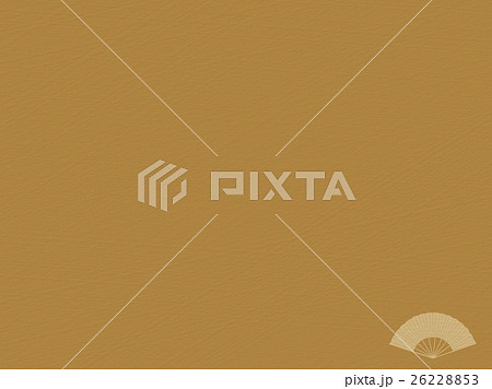 日本伝統の色:黄唐茶(横) 日本伝統の色:黄唐茶(横) 26228853