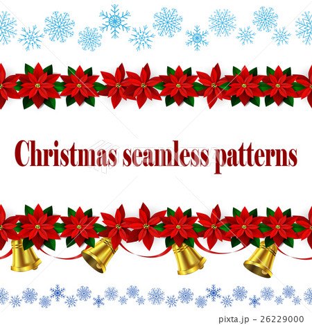 Set of n Seamless Christmas borders Set of n Seamless Christmas borders 26229000
