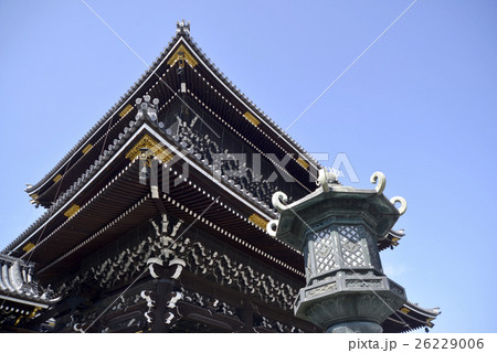 東本願寺御影堂門の写真素材