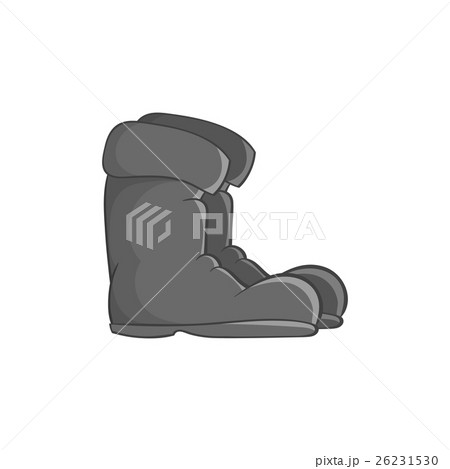 Boots icon, black monochrome style Boots icon, black monochrome style 26231530