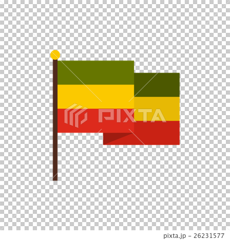Flag of Jamaica icon, flat style Flag of Jamaica icon, flat style 26231577