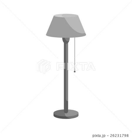 long black lamp