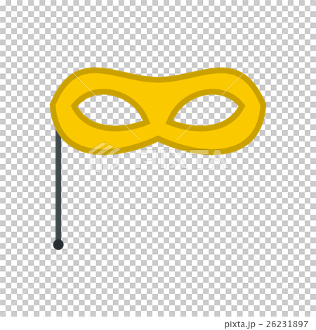 Carnival mask icon, flat style Carnival mask icon, flat style 26231897