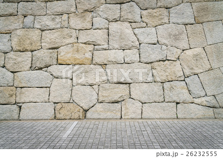 Stone wall texture background 26232555