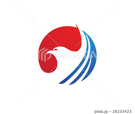 V Wing Logo Template 26233423