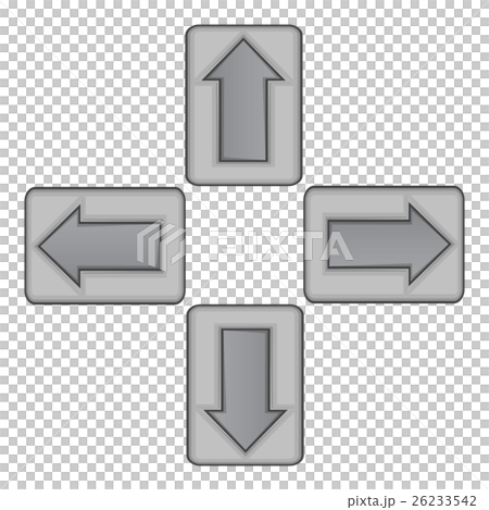 Joystick buttons icon, black monochrome style Joystick buttons icon, black monochrome style 26233542