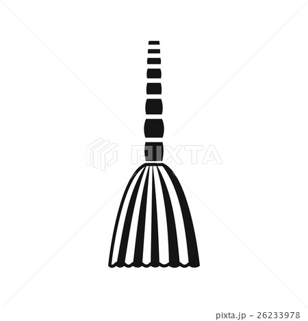 Broom floor icon, simple style 26233978