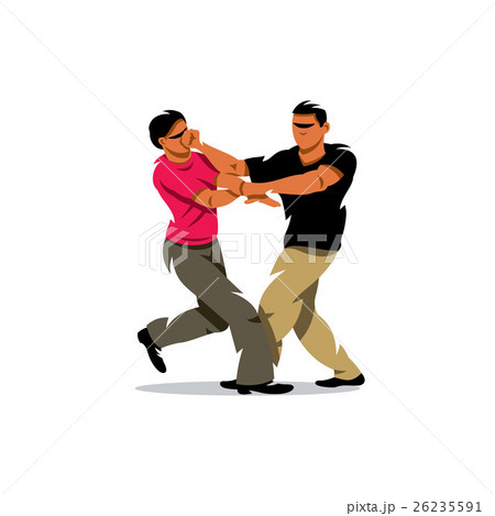 Vector Wing Chun kung fu sparring Vector Wing Chun kung fu sparring 26235591