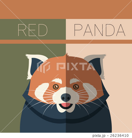 Red Panda flat postcard Red Panda flat postcard 26236410