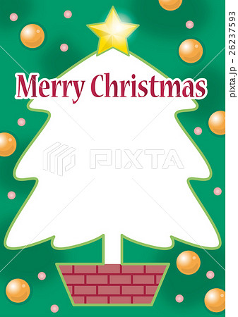 クリスマスポスターのイラスト素材 26237593 Pixta