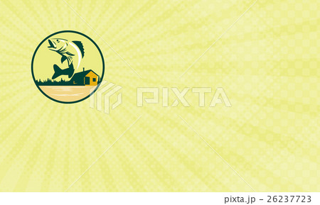 Walleye Lodge Business Card 26237723