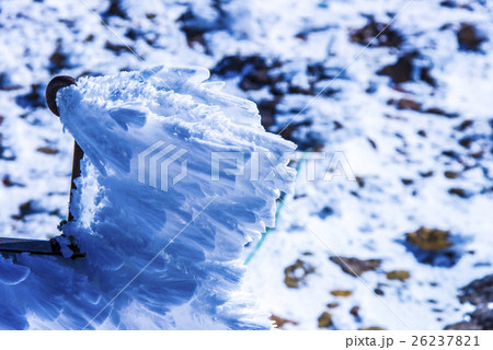 強風による着雪現象 26237821