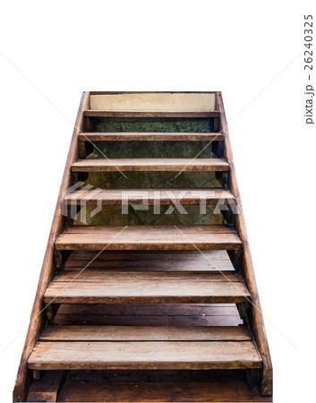 Staircase wooden to top success 26240325
