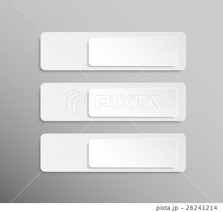 Paper Banner. Design Vector. Mockup. Rectangle. Paper Banner. Design Vector. Mockup. Rectangle. 26241214