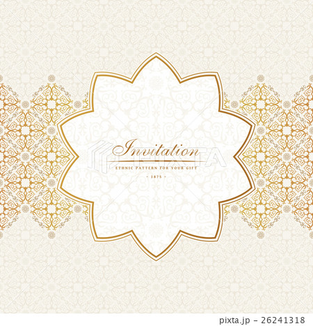 Vector Banner islam ethnic design. Invitation 26241318