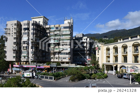 台湾　台北市　北投温泉　温泉街 26241328