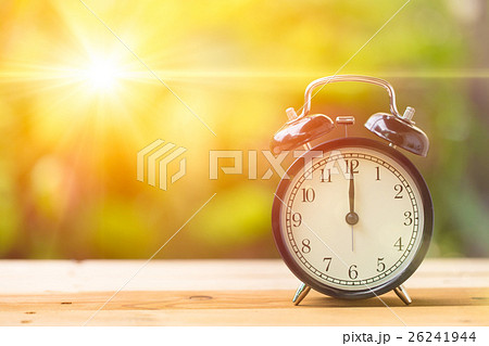 Retro 12 o'clock and Morning sun 26241944