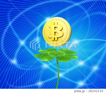 クローバーの上のビットコイン クローバーの上のビットコイン 26242235