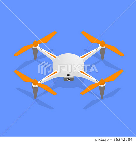 Drone Isometric View. Vector 26242584