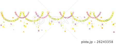ガーランドのイラスト 26243358