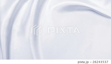 Smooth elegant grey silk or satin luxury cloth  26243537