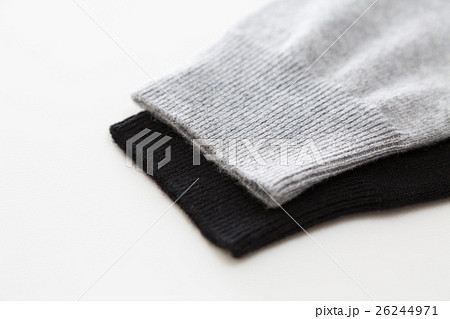 セーターの袖口　白バック 26244971