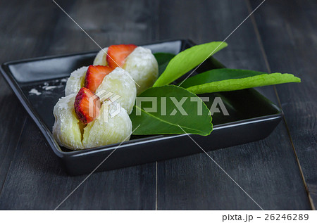 Daifuku Mochi Japanese dessert Daifuku Mochi Japanese dessert 26246289
