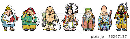 七福神 縁起物 七福神 縁起物 26247137
